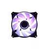 Zalman ZM-IF120 120 mm ventiliatorius pieno baltumo ARGB su begalybės efektu 1200 RPM 21,0 dB 55,2 CFM kompiuterio korpusui 12 cm