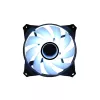 Zalman ZM-IF120 120 mm ventiliatorius pieno baltumo ARGB su begalybės efektu 1200 RPM 21,0 dB 55,2 CFM kompiuterio korpusui 12 cm