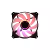 Zalman ZM-IF120 120 mm ventiliatorius pieno baltumo ARGB su begalybės efektu 1200 RPM 21,0 dB 55,2 CFM kompiuterio korpusui 12 cm