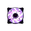Zalman ZM-IF120 120 mm ventiliatorius pieno baltumo ARGB su begalybės efektu 1200 RPM 21,0 dB 55,2 CFM kompiuterio korpusui 12 cm