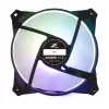 Zalman ZM-IF120 120 mm ventiliatorius pieno baltumo ARGB su begalybės efektu 1200 RPM 21,0 dB 55,2 CFM kompiuterio korpusui 12 cm