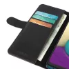 Dėklas-piniginė Krusell Galaxy A02 16,5 cm juoda 3 kortelių kišenės