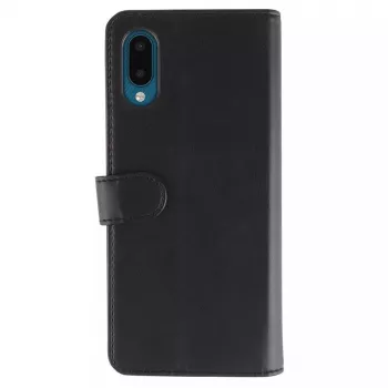 Dėklas-piniginė Krusell Galaxy A02 16,5 cm juoda 3 kortelių kišenės