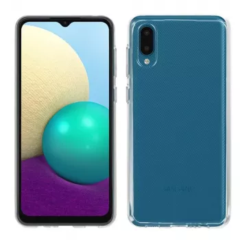 Krusell Galaxy A02 permatomas dėklas 16,5 cm