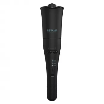 Automatinis garbanojimo prietaisas Revamp Progloss Hollywood Curl Warm Black 3 m