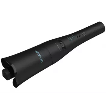 Automatinis garbanojimo prietaisas Revamp Progloss Hollywood Curl Warm Black 3 m
