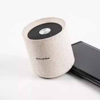 Nešiojamas garsiakalbis Tellur Bluetooth Green 3W Cream