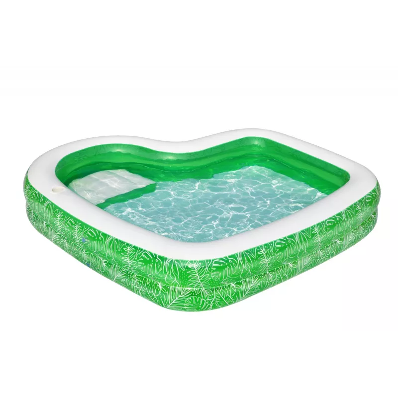 Bestway 7'7 inch x 7'7 inch x 20 inch Tropical Paradise šeimos baseinas