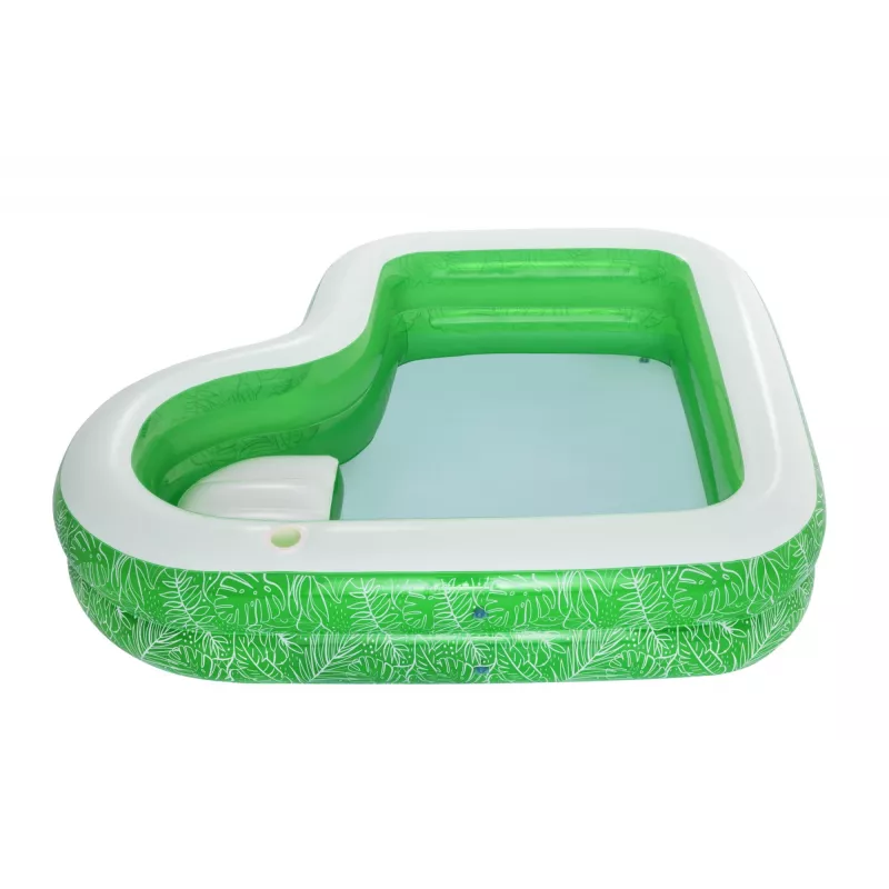 Bestway 7'7 inch x 7'7 inch x 20 inch Tropical Paradise šeimos baseinas