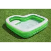 Bestway 7'7 inch x 7'7 inch x 20 inch Tropical Paradise šeimos baseinas