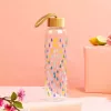 Stiklinis butelis Cambridge CM06991 550 ml su bambuko dangteliu