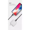 USB Type-C į Lightning laidas Orsen S51, 3A, 1 m, mėlynas
