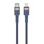 USB Type-C į Lightning laidas Orsen S51, 3A, 1 m, mėlynas