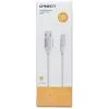 Micro USB duomenų laidas Orsen S32 2,1A 1,2 m pilkas