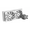 Zalman ALPHA24 Baltas CPU skysčio aušintuvas 240mm radiatorius 2 x 120mm ventiliatorius ARGB siurblys