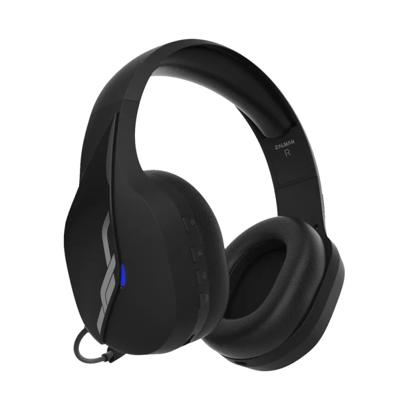 Ausinės „Zalman HPS700“ juodos, belaidės, žaidimams