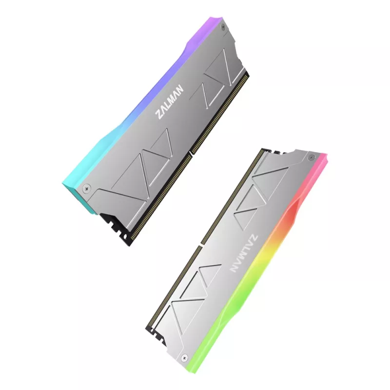 Zalman ZM-MH10 aušintuvas RAM atmintinėms, sidabrinis, 2 vnt.