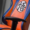 Žaidimų kėdė Subsonic DBZ SUBSONIC SA5609-D1, pilkai oranžinė, 125 kg