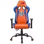 Žaidimų kėdė Subsonic DBZ SUBSONIC SA5609-D1, pilkai oranžinė, 125 kg