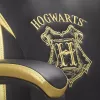 PC žaidimų kėdė Subsonic Junior Hogwarts, apmušta sėdynė su paminkštinimu, juoda/geltona