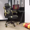 PC žaidimų kėdė Subsonic Junior Hogwarts, apmušta sėdynė su paminkštinimu, juoda/geltona