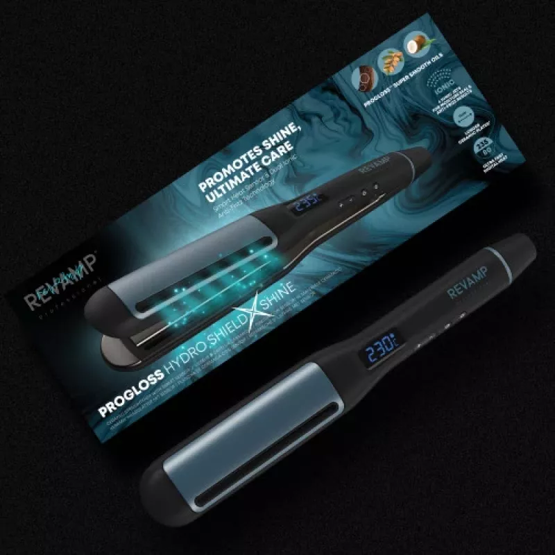 Revamp Progloss Hydro Shield X Shine keraminis tiesintuvas Warm Black 3 m