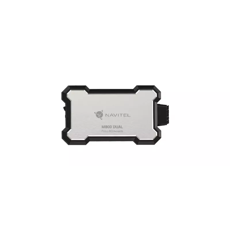 Vaizdo registratorius motociklui Navitel M800 DUAL Full HD 1920x1080 Wi-Fi juodas