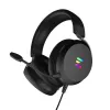 Ausinės Zalman ZM-HPS610 su RGB apšvietimu, laidinės, žaidimams, juodos