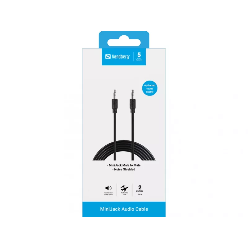 MiniJack laidas M-M Sandberg 501-24 2m