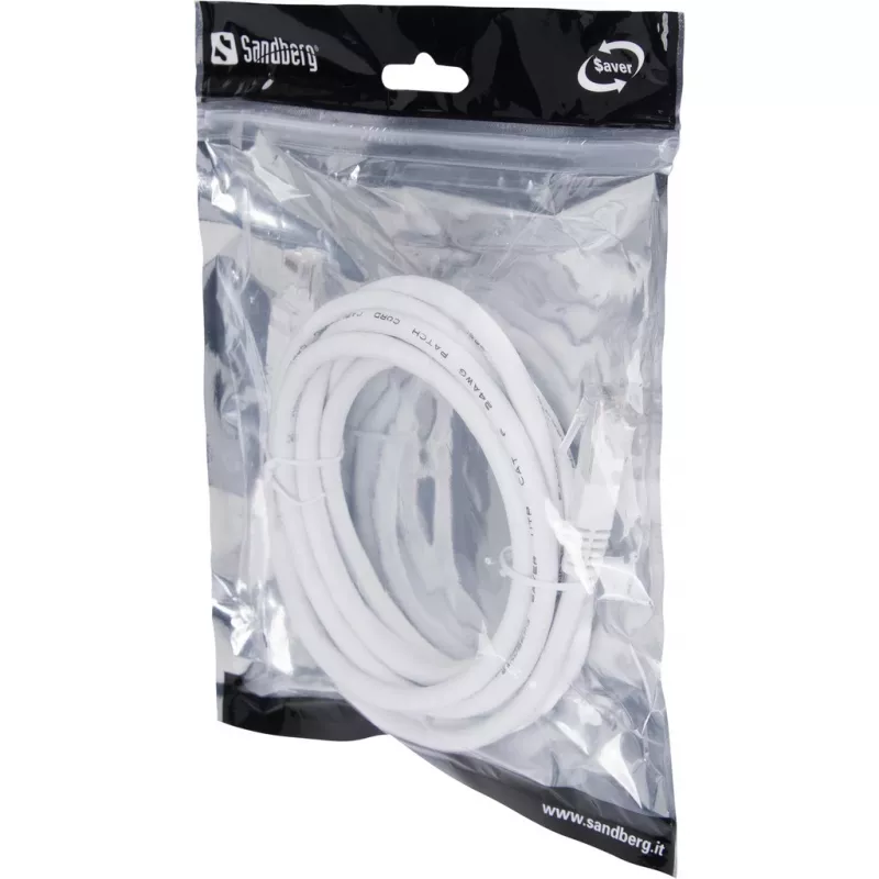 Tinklo kabelis Sandberg UTP Cat6 3m RJ-45 pilkas