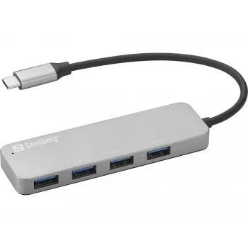 USB Hub Sandberg USB-C į 4 x USB 3.0 Hub SAVER