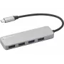 USB Hub Sandberg USB-C į 4 x USB 3.0 Hub SAVER