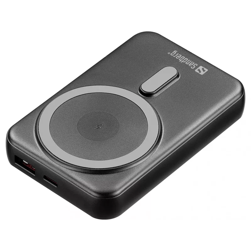Nešiojamas Powerbank Sandberg Mag Wireless Powerbank 10000, 10000 mAh