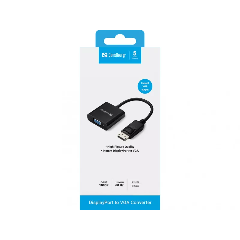 Adapteris DisplayPort į VGA Sandberg