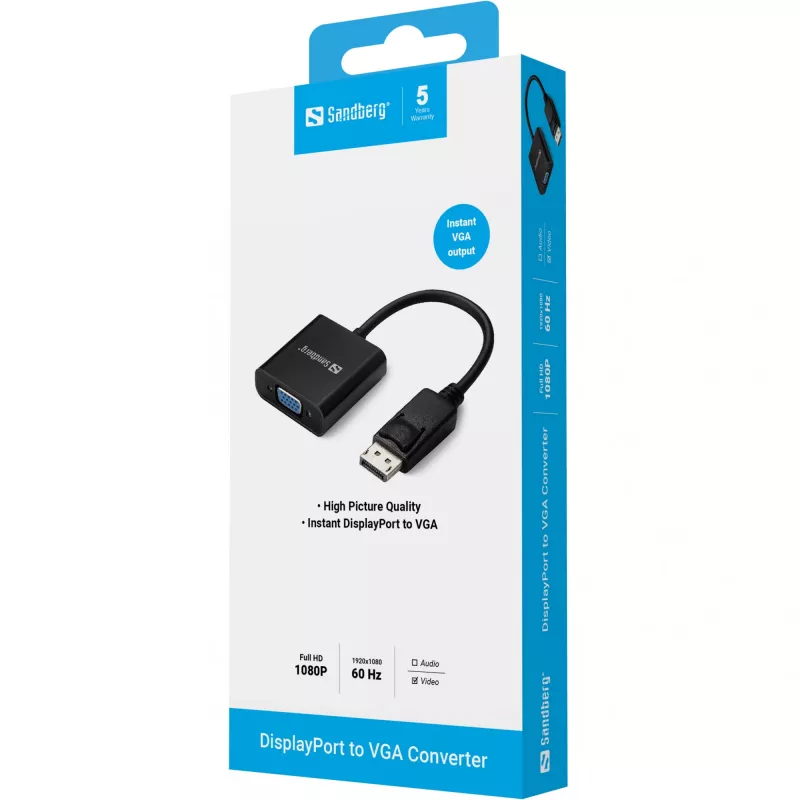 Adapteris DisplayPort į VGA Sandberg