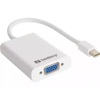 Adapteris MiniDP į VGA+Audio Sandberg 509-05