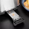Gastroback Design Advanced 4S skrudintuvas 2 riekelėms 1100 W juodas nerūdijantis plienas