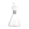Aliejaus ir acto dozatorius JATA HACC4536, 250 ml, skaidrus stiklas, 90x90x195 mm