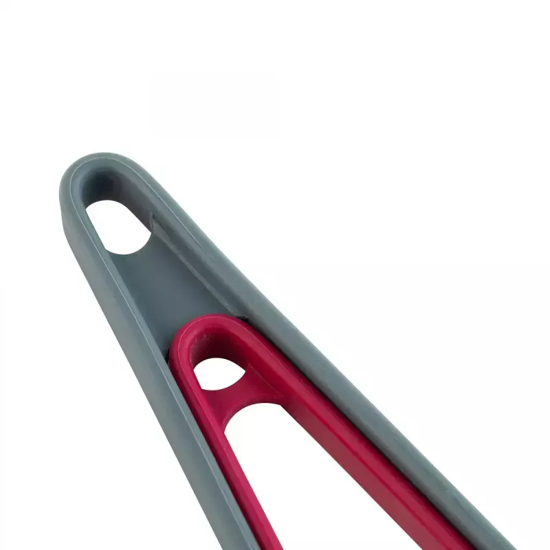 Virtuvinės žnyplės JATA HACC4522 293 mm Silikonas Nerūdijantis plienas Pilka Raudona