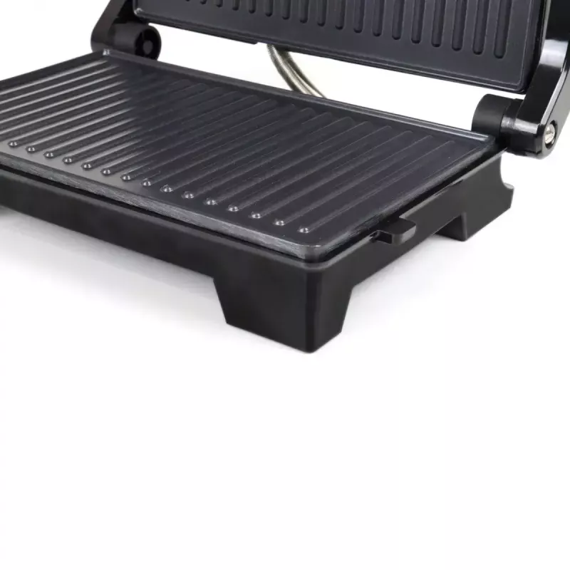 Kontaktinis grilis JATA JEGR1107 1000W Juodas Nerūdijantis plienas Sukamasis valdymas