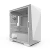 Zalman Z1 Iceberg White - mATX vidutinis bokštas kompiuterio korpusas / Iš anksto sumontuoti 2 x 120 mm ventiliatoriai Mini bokšte
