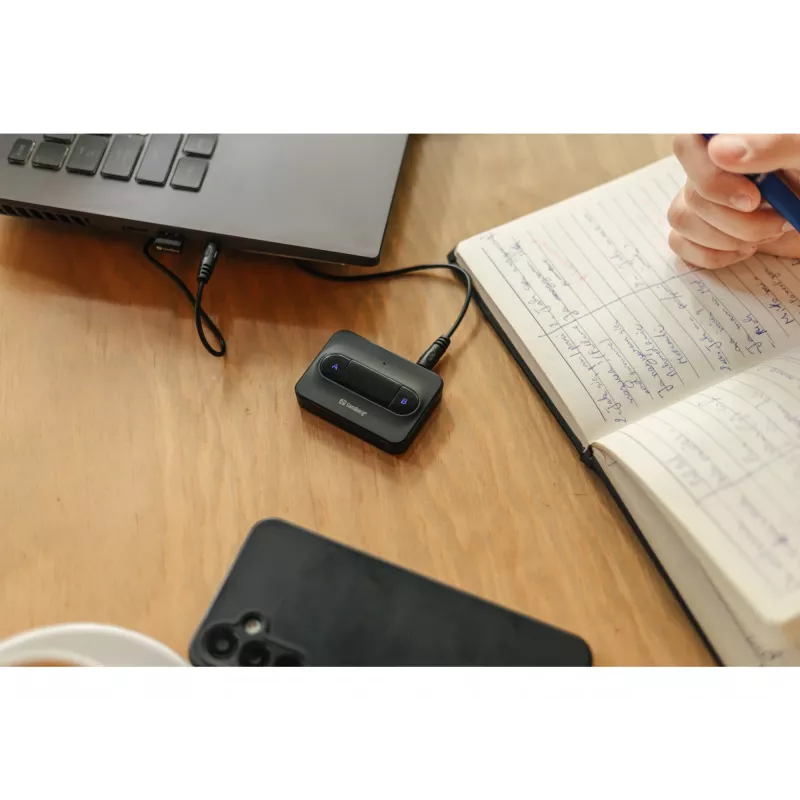 Sandberg Bluetooth siųstuvas 2x ausinėms belaidis Bluetooth 3.5 mm