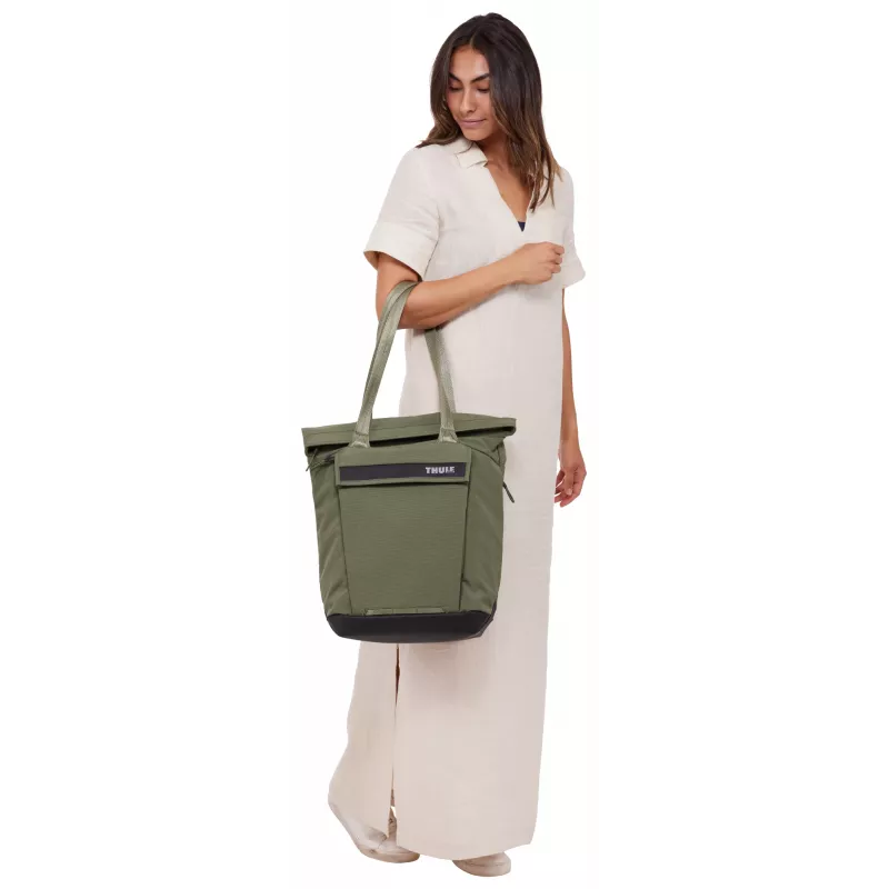 Thule Paramount PARATB3116 Soft Green – moteriškas ir vyriškas tote krepšys, 22 L, poliesteris, juodas