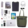 Thule Paramount PARATB3116 Soft Green – moteriškas ir vyriškas tote krepšys, 22 L, poliesteris, juodas