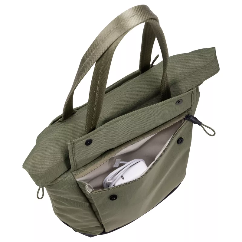 Thule Paramount PARATB3116 Soft Green – moteriškas ir vyriškas tote krepšys, 22 L, poliesteris, juodas