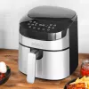 Karšto oro gruzdintuvė GASTROBACK Design Air Pro 3,7 L 1300 W juodas nerūdijantis plienas