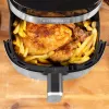 Karšto oro gruzdintuvė GASTROBACK Design Air Pro 3,7 L 1300 W juodas nerūdijantis plienas