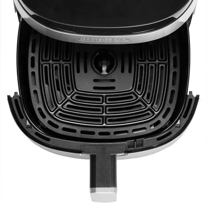 Kepimo krosnelė su karšto oro cirkuliacija Gastroback Design Air Pro XXL 6,5L 1600W juoda nerūdijančio plieno