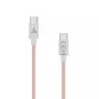 SBOX laidas USB Type-C į USB Type-C (M/M) 1 m rožinis 60W