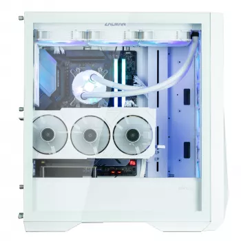 PC korpusas Zalman Z9 Iceberg MS White Midi Tower